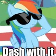 Rainbow dash[Bro'ny]
